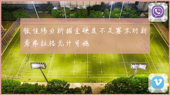 张佳玮分析掘金硬度不足赛末对新秀弗拉格无计可施